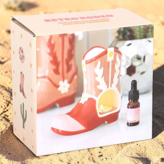 Keramische Waxbrander Cowboy Laars