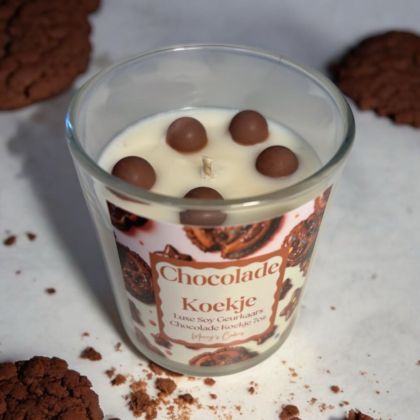 Chocolade koekje geurkaars 7oz