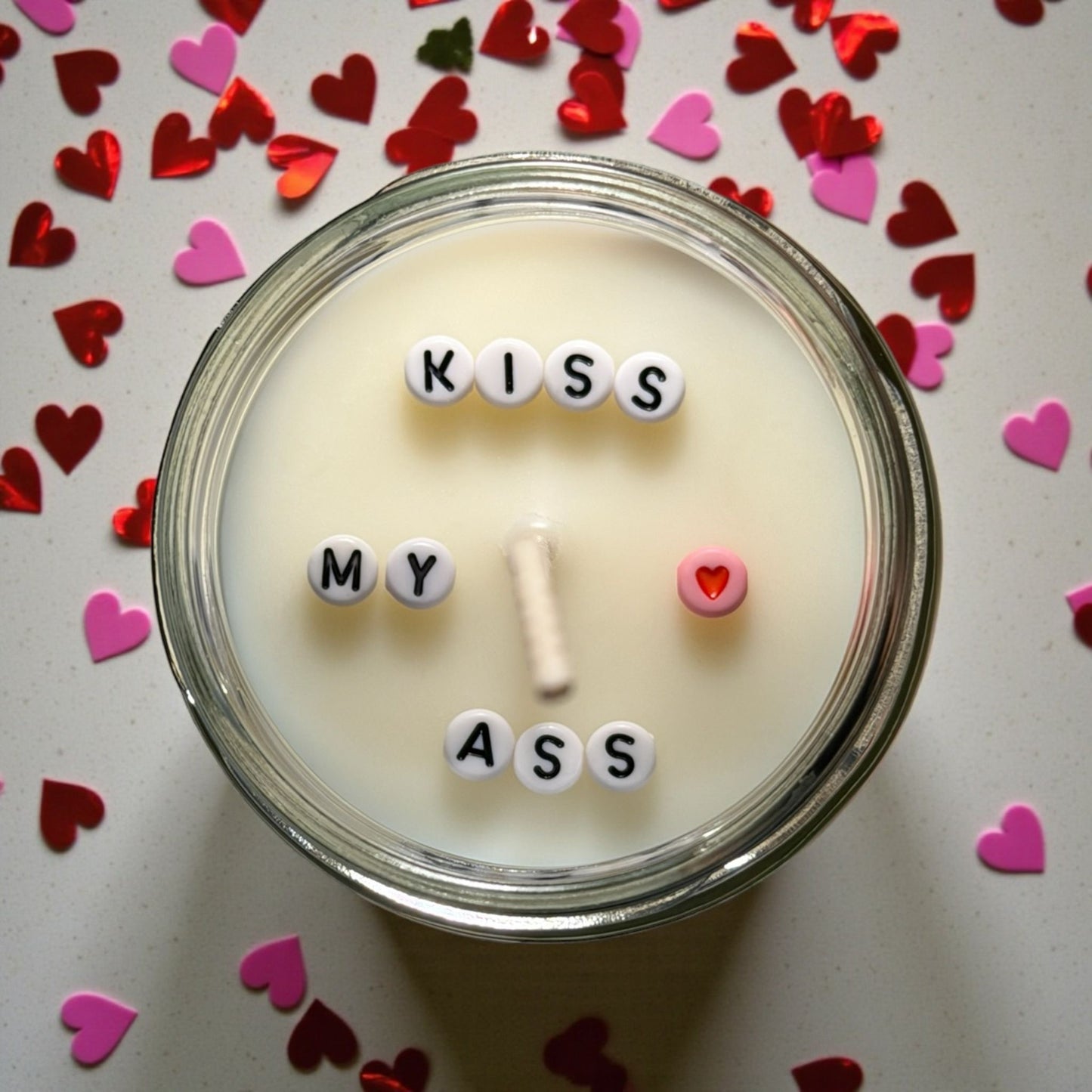 Anti-Valentijn Sojakaars 200 ml – Grappige Kaars met verborgen tekst