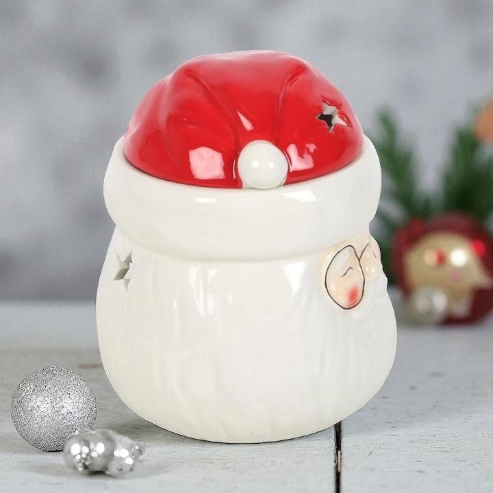 Keramische Santa Claus Waxburner – Limited Edition Kerstdecoratie