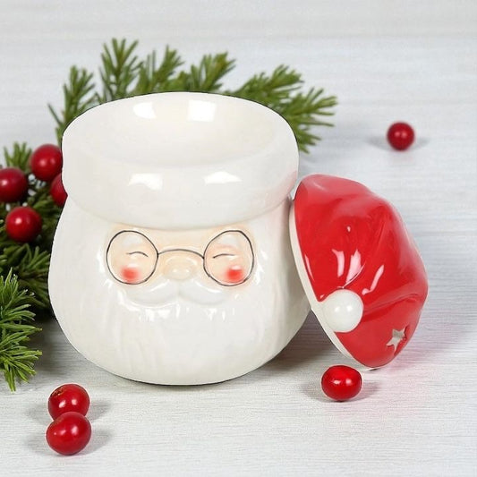 Keramische Santa Claus Waxburner – Limited Edition Kerstdecoratie
