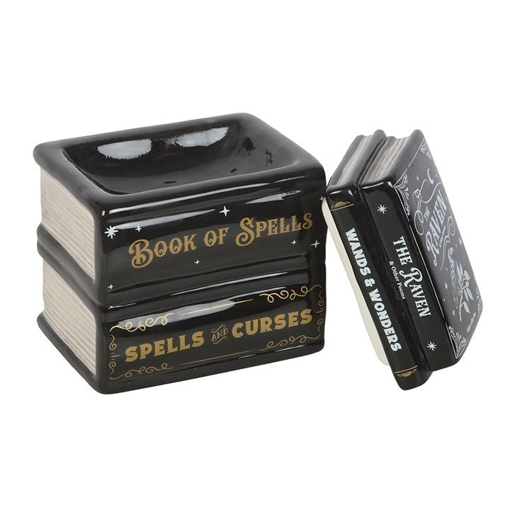 Keramische Waxbrander – Spreukenboek (Spellbooks Stack)
