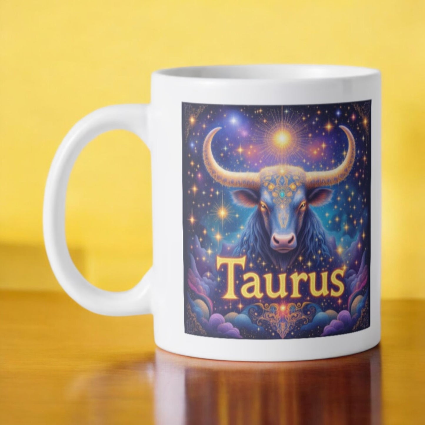Keramiek mok 350 ml sterrenbeeld stier