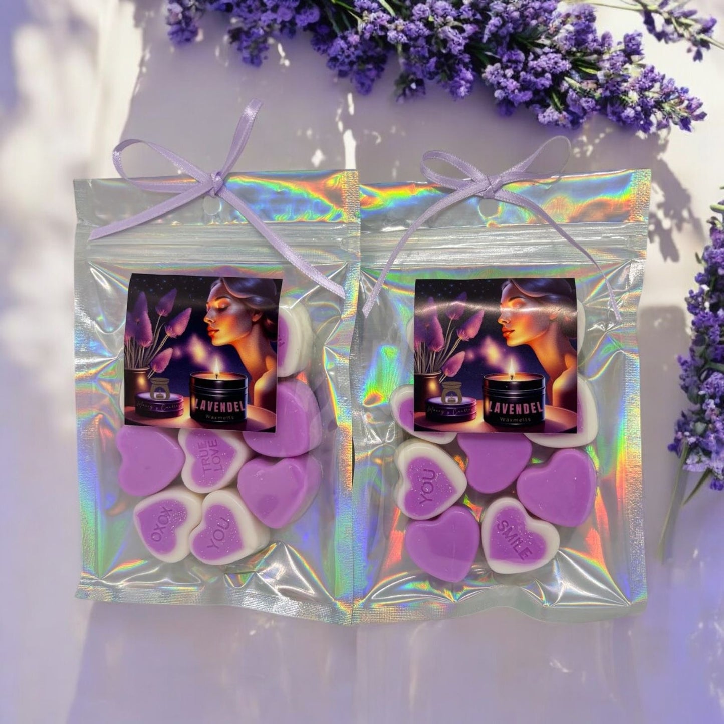 Lavendel Love Waxmelts 10st Sojawas