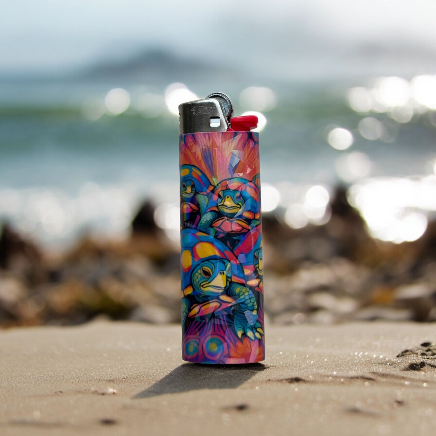 Maxi wegwerp aansteker Turtles