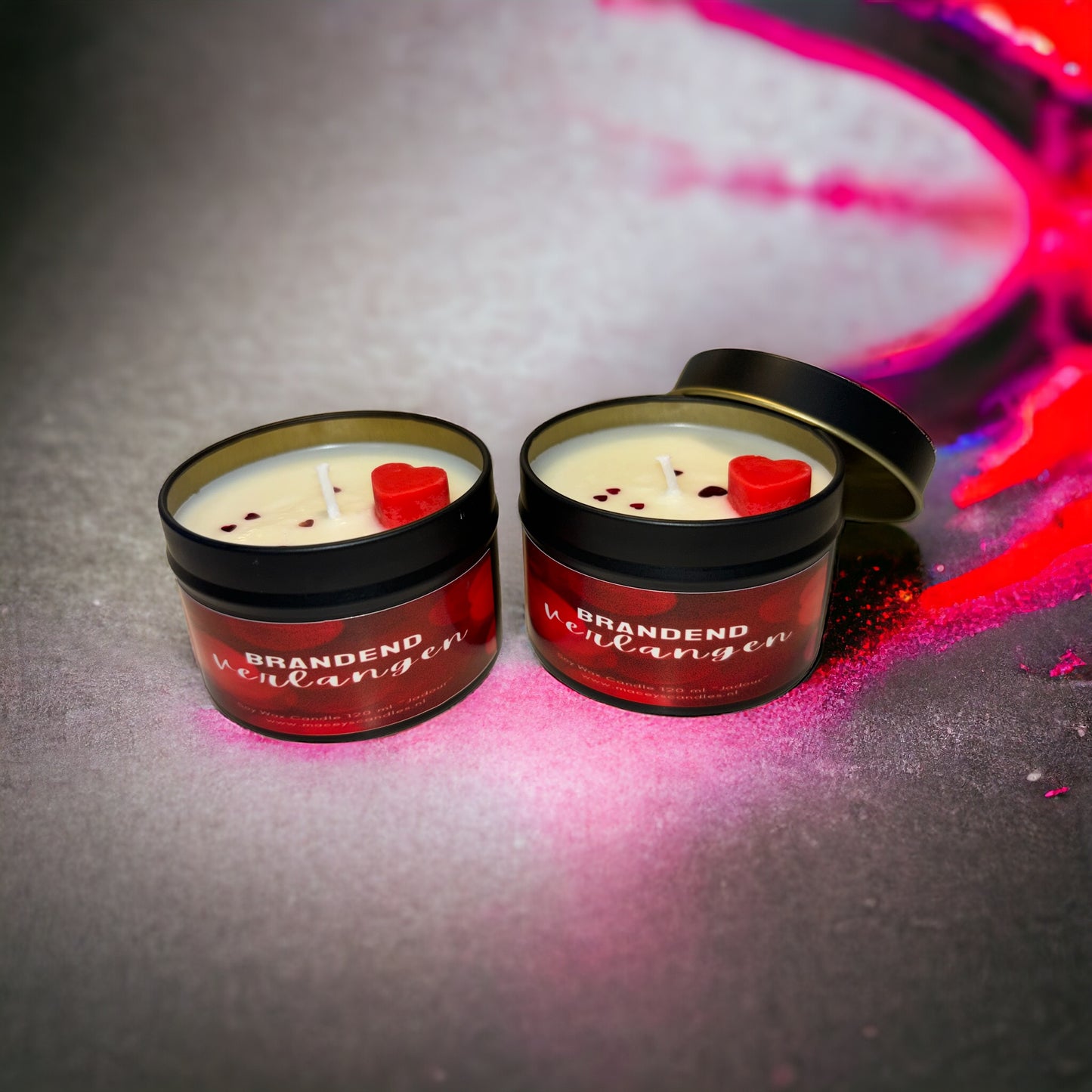 Valentijn geurkaars