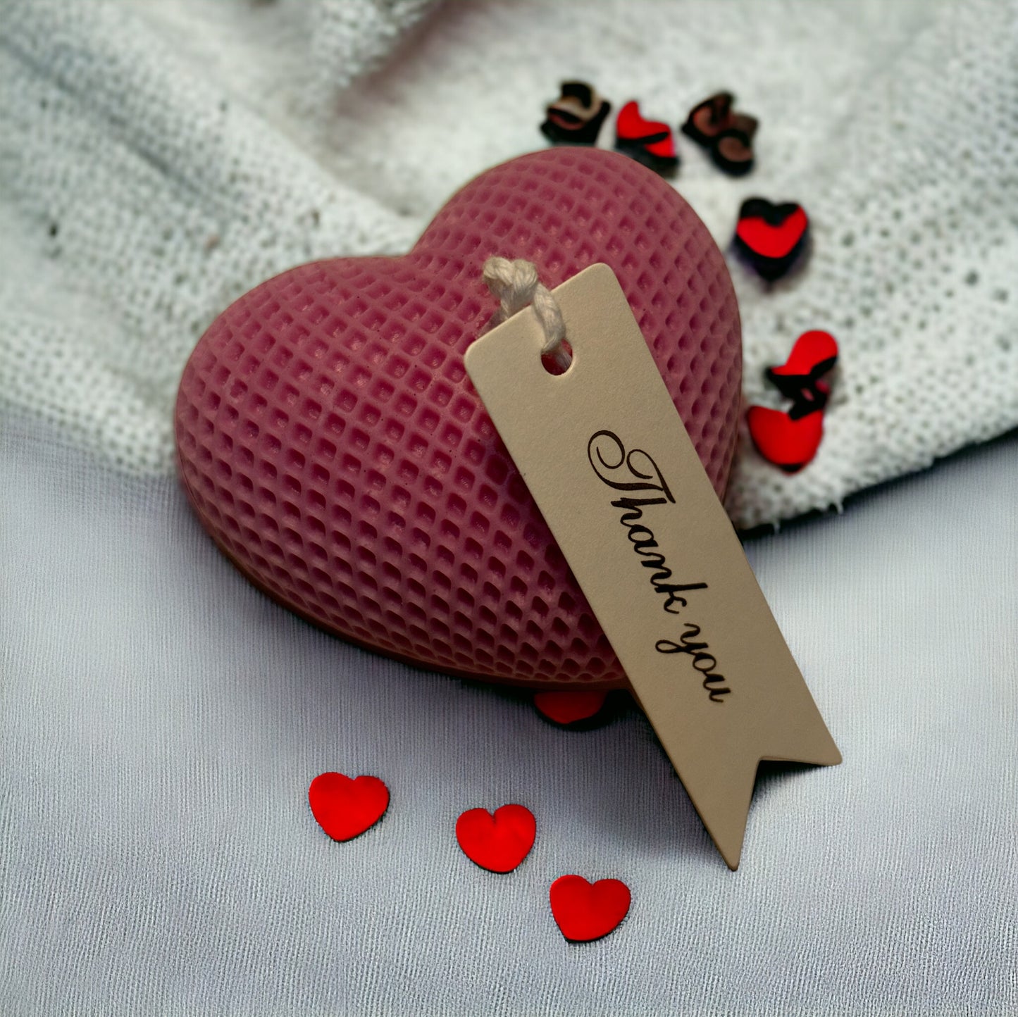 Hart Kaars Rood/Roze