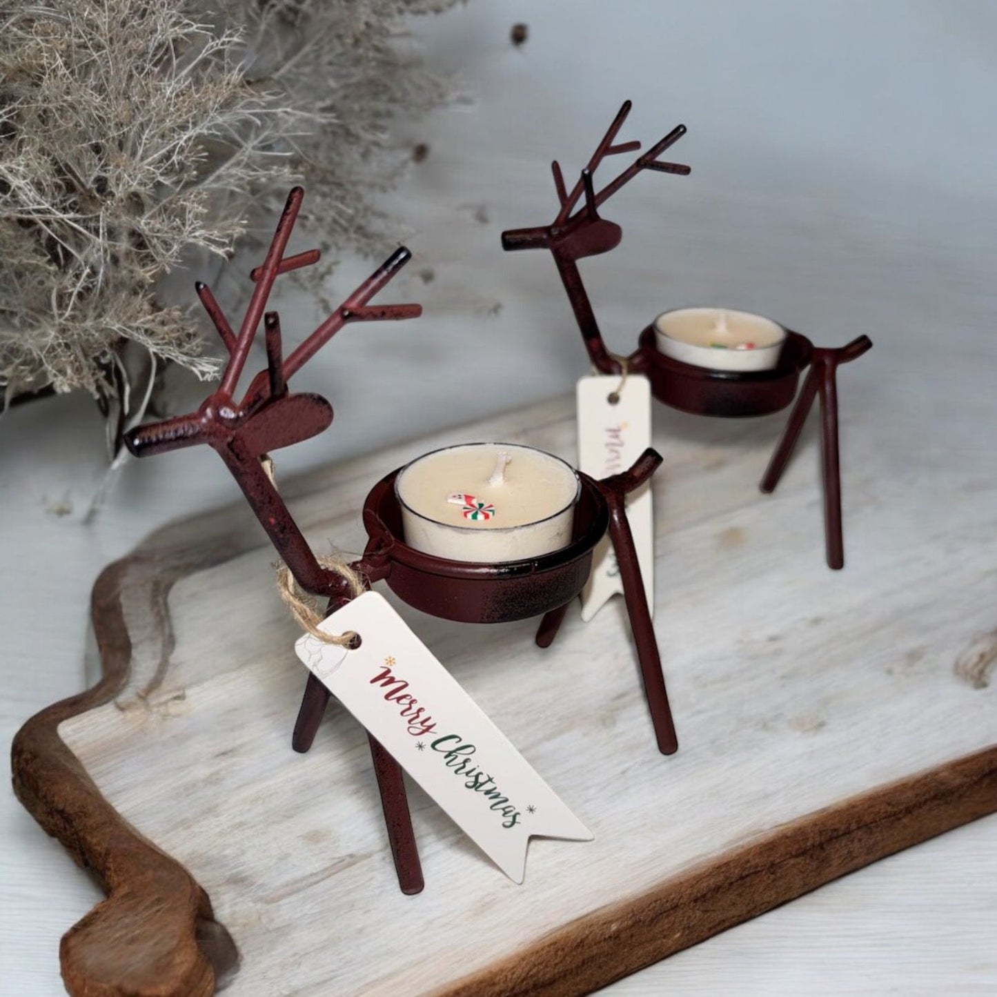 Rendier Theelichthouder Metaal