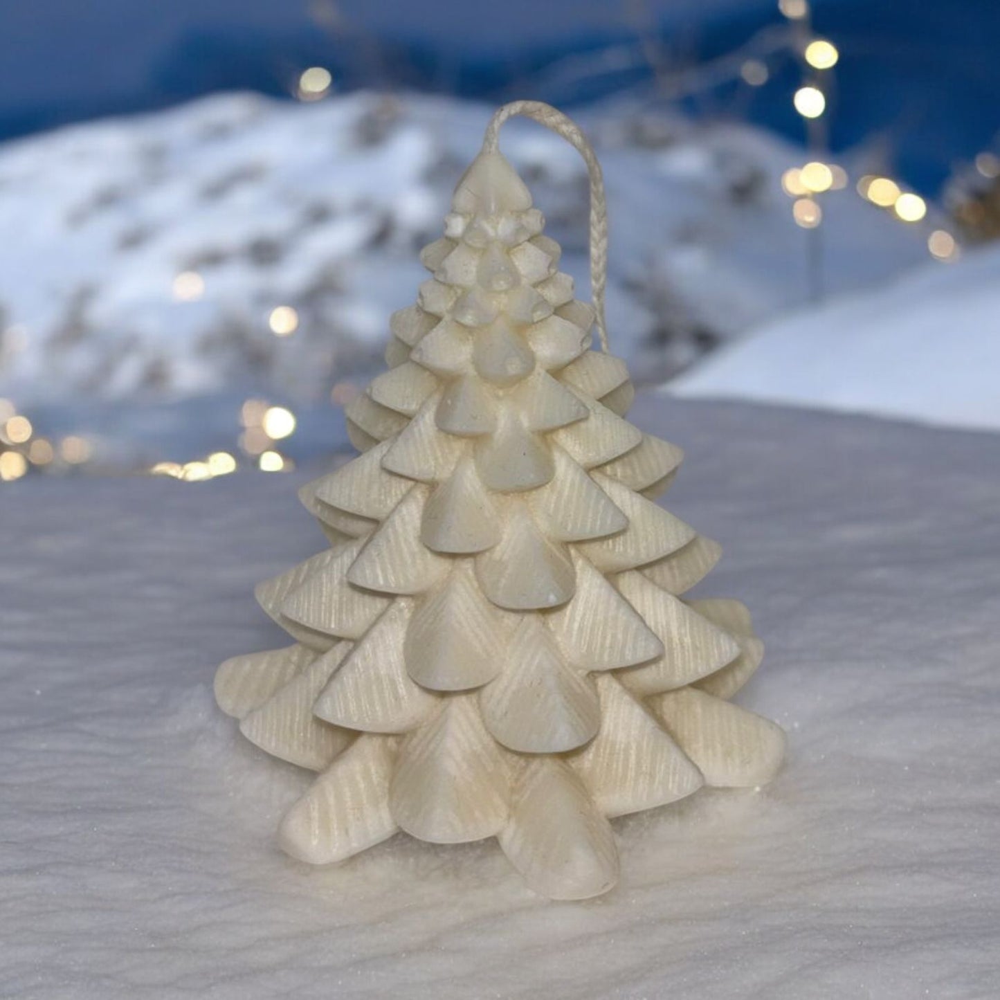 Kerst Kaarsjes (kerstboom, wantje,sneeuwvlok)