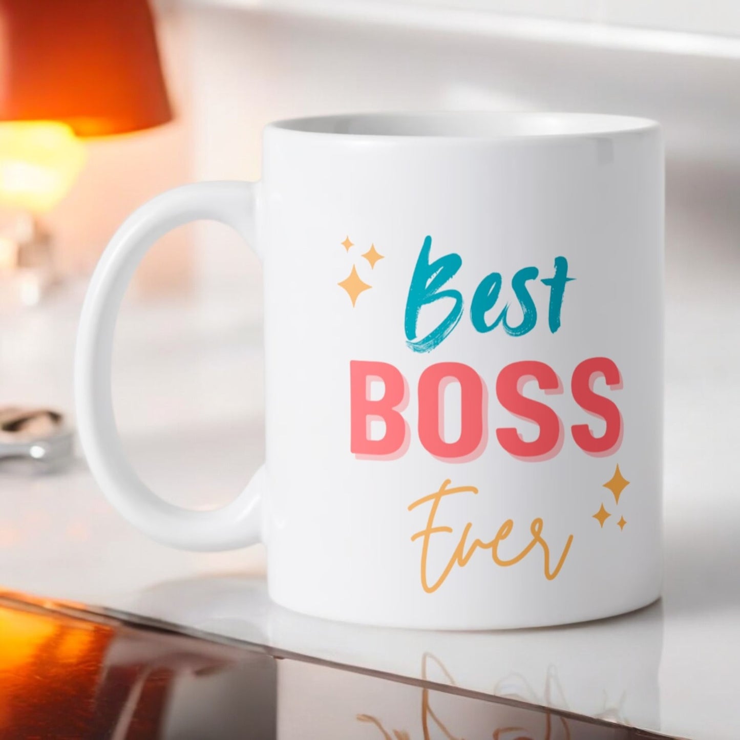 Best Boss Ever Mok/Beker 350ml