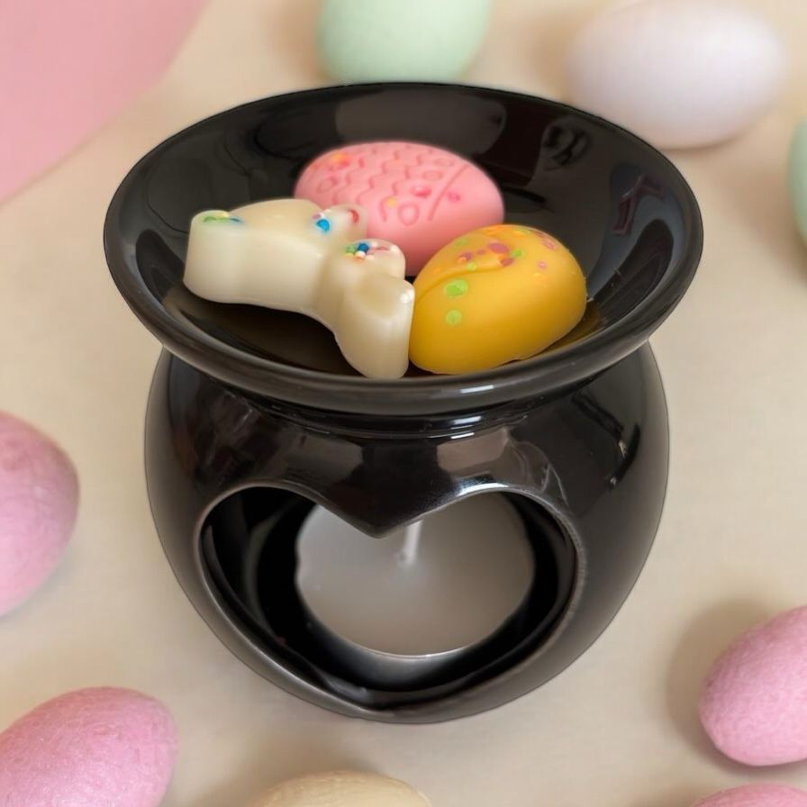 Vrolijke Paas Waxmelts (suikerkoekje, aardbei, banaan)