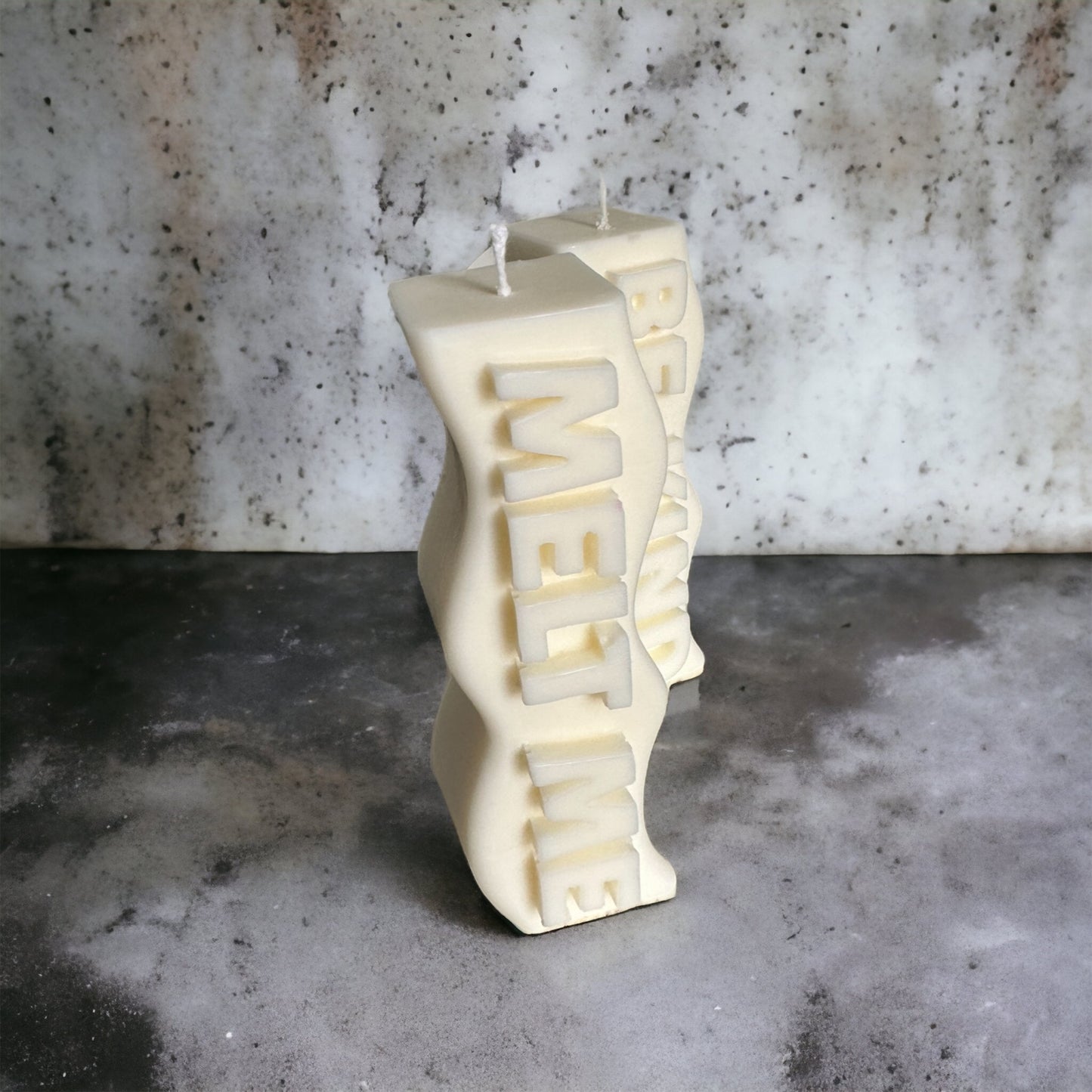 Tekst kaars, Be Kind of Melt Me