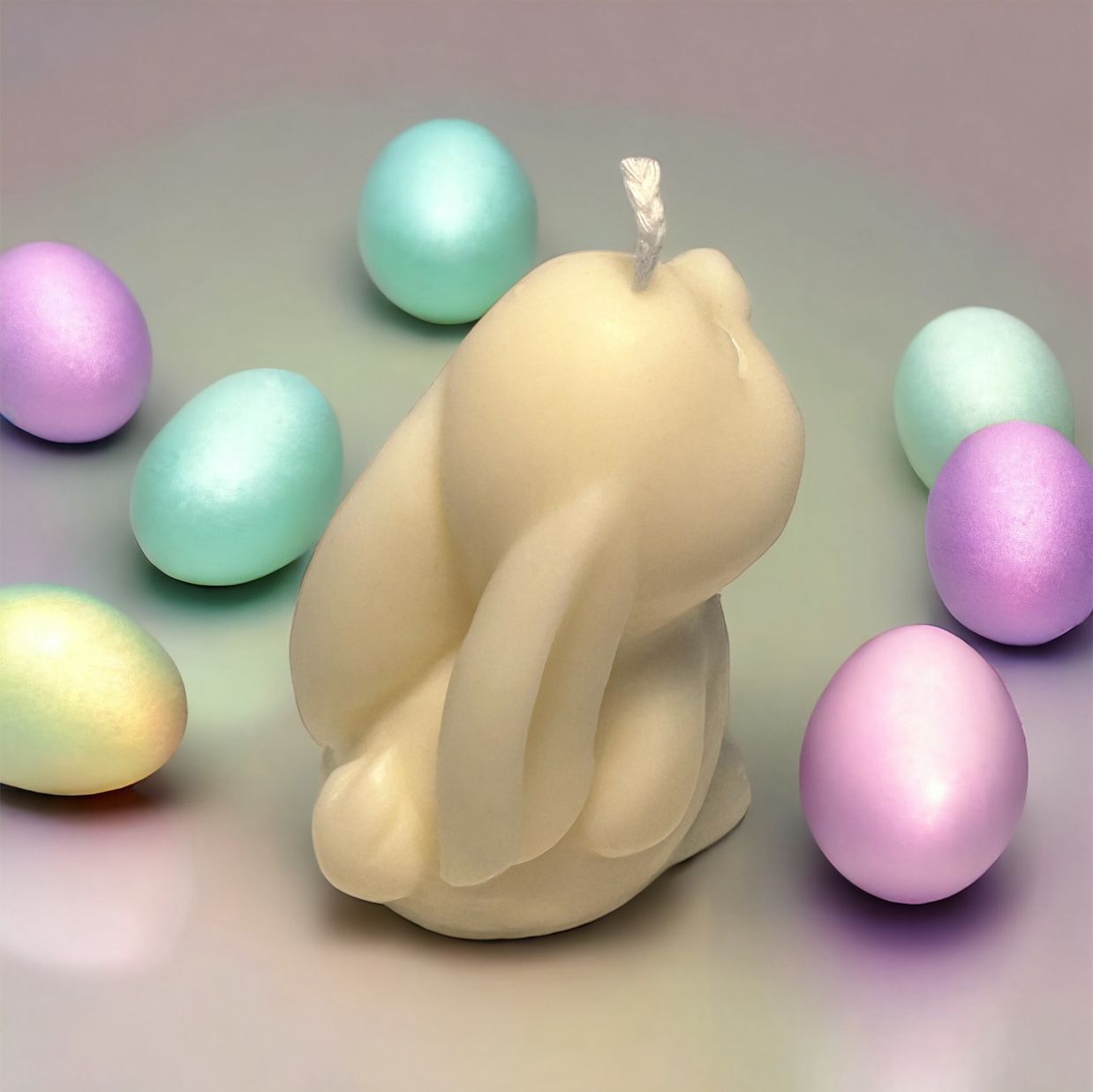 Lief klein konijntje 6 cm