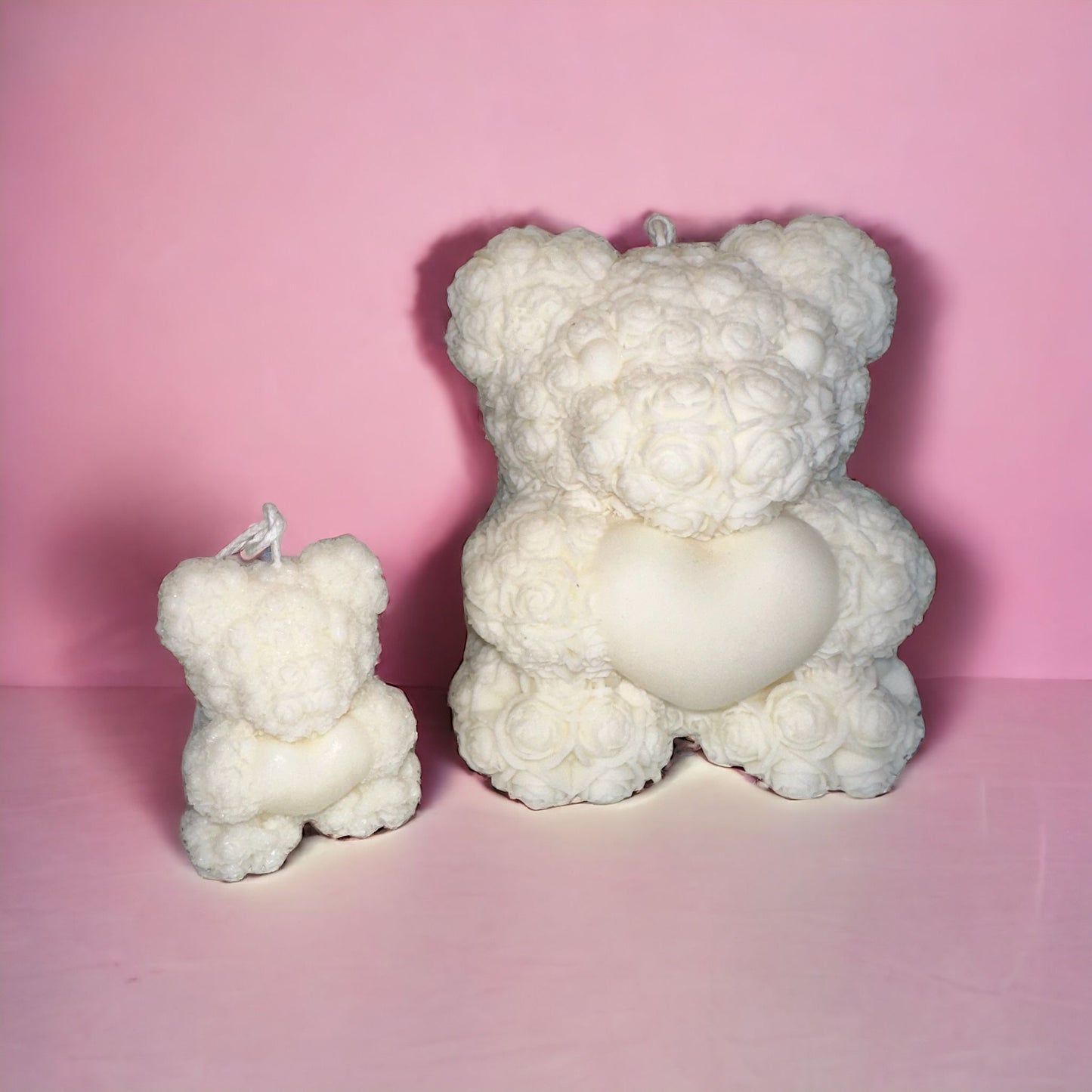 Mini beertje kaarsje 7 cm