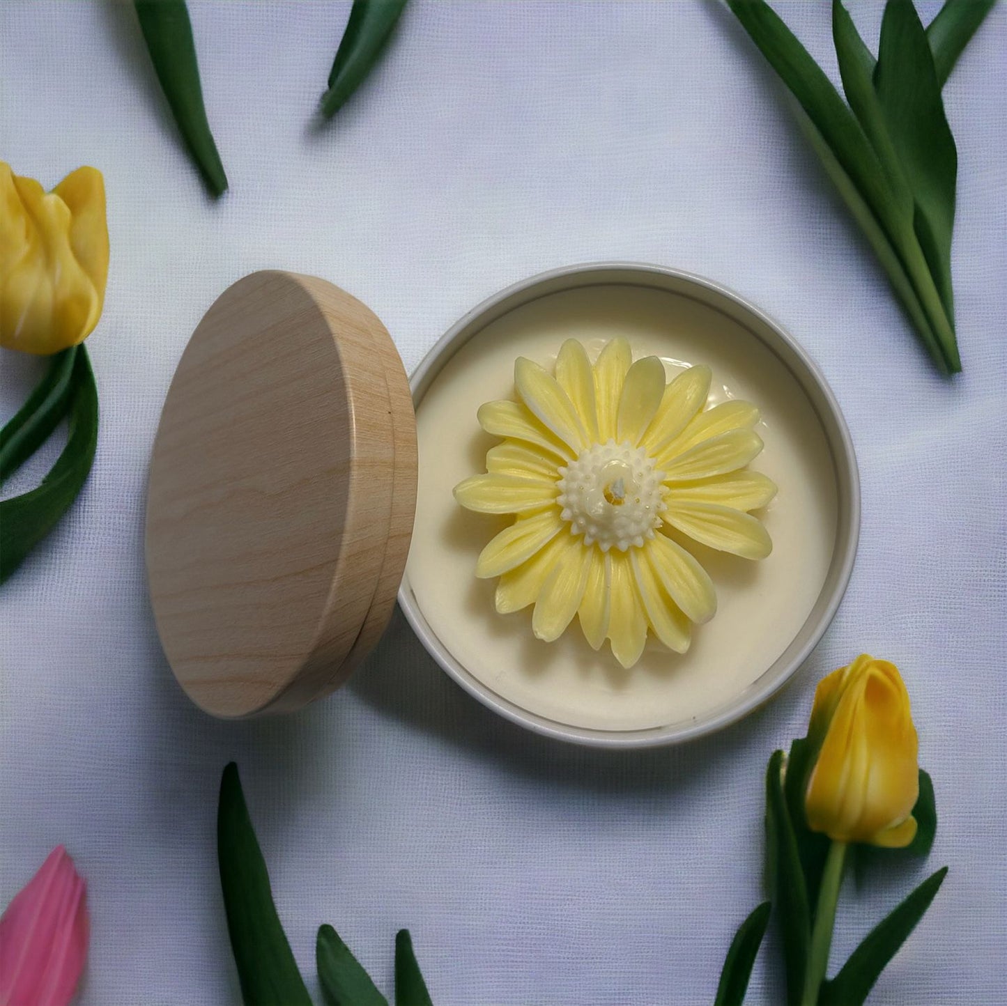 Citronella Daisy Kaars 225g