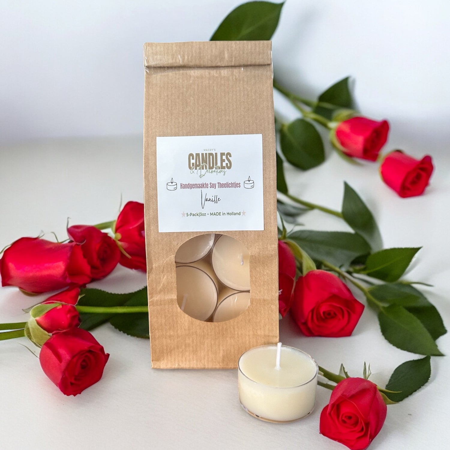 Theelichtjes/ Waxinelichtjes