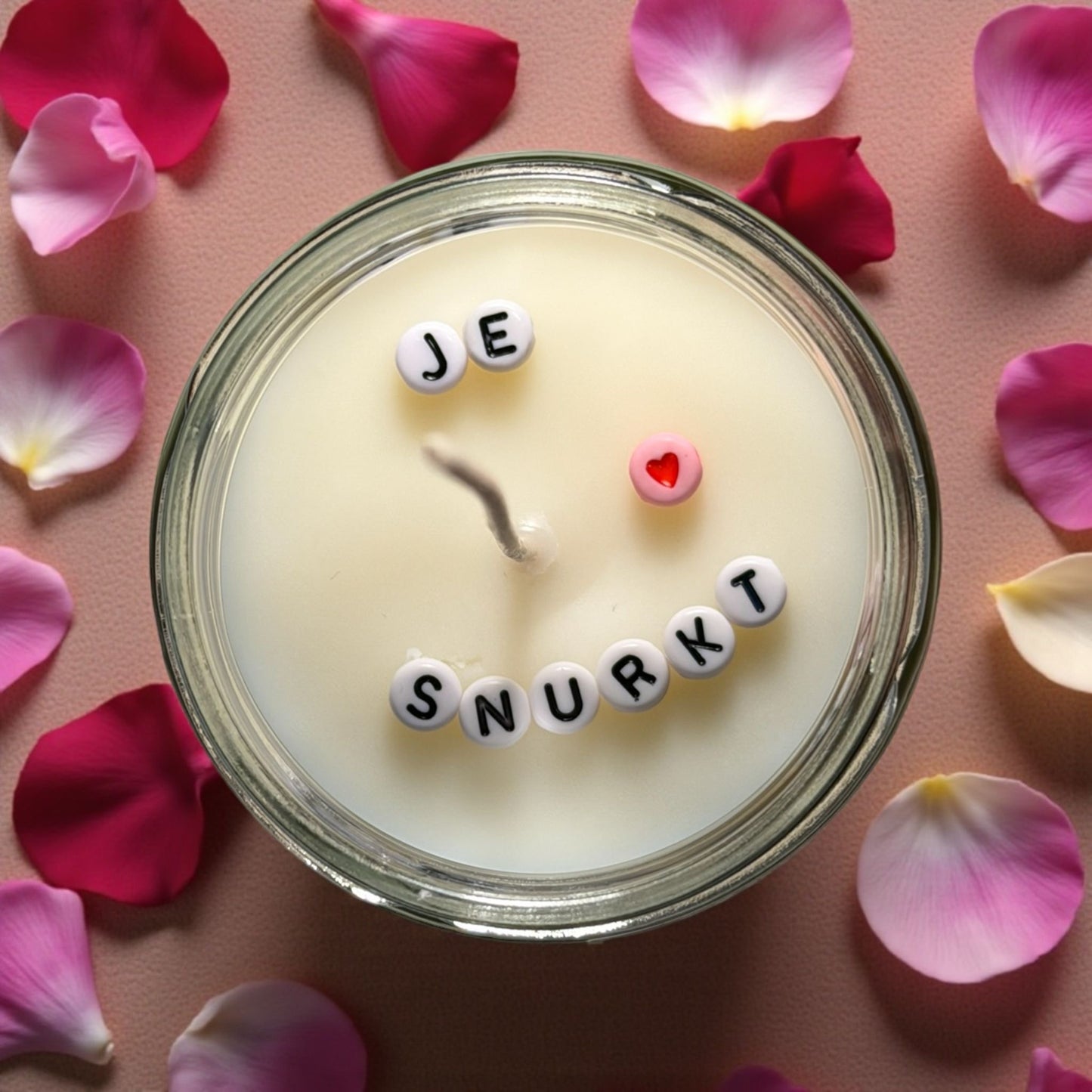 Anti-Valentijn Sojakaars 200 ml – Grappige Kaars met verborgen tekst