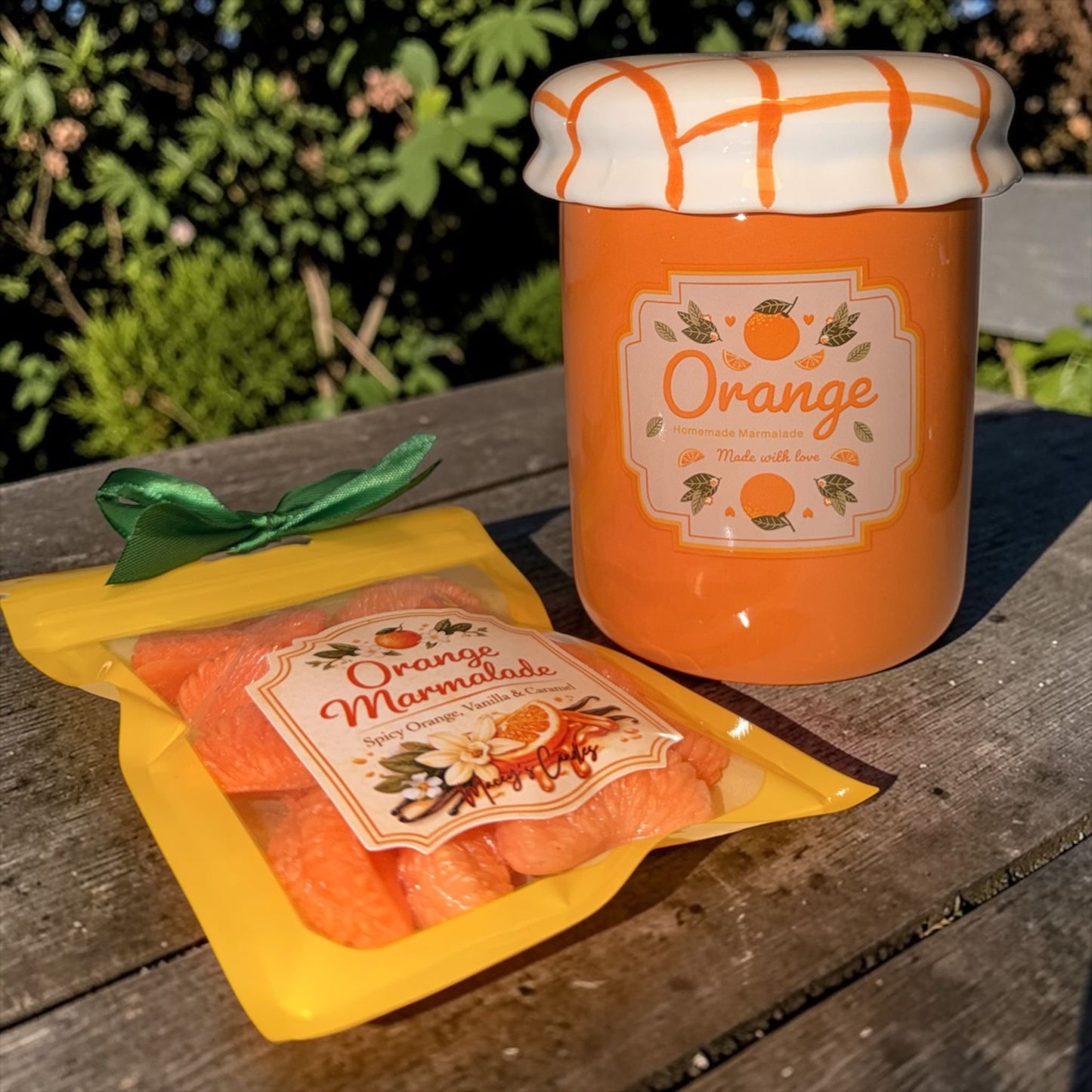 Orange marmelade geschenkset