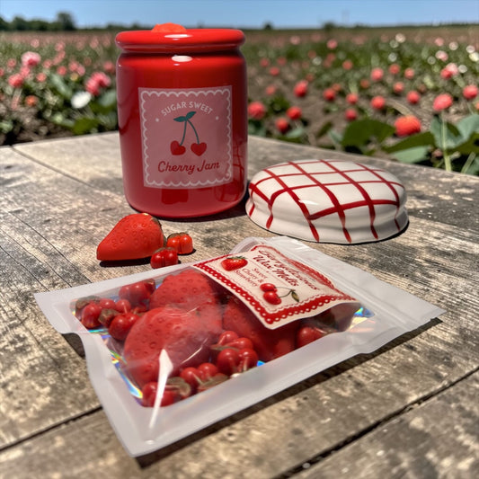 Berrylicious geschenkset waxbrander en waxmelts
