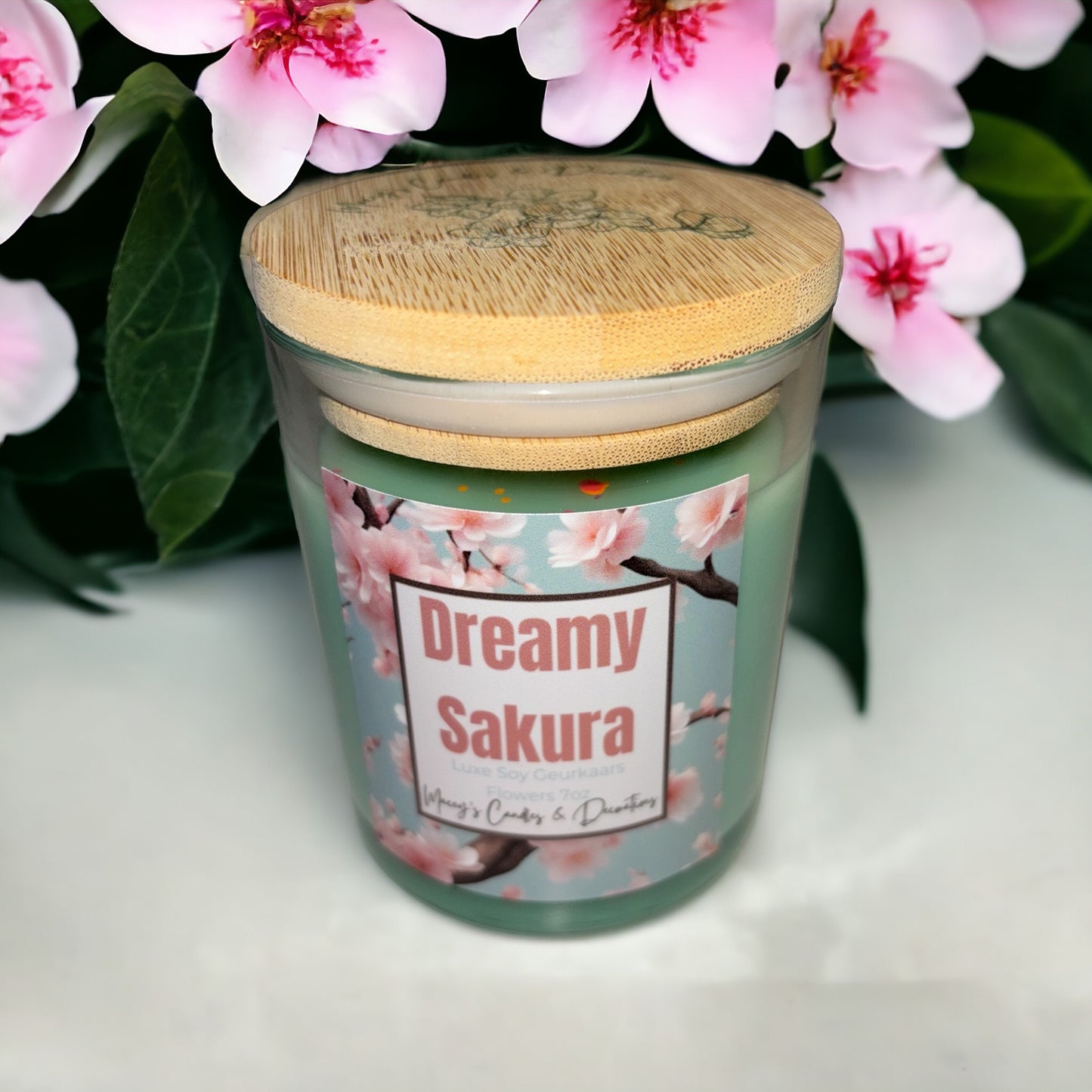 Luxe Geurkaars Dreamy Sakura 7oz