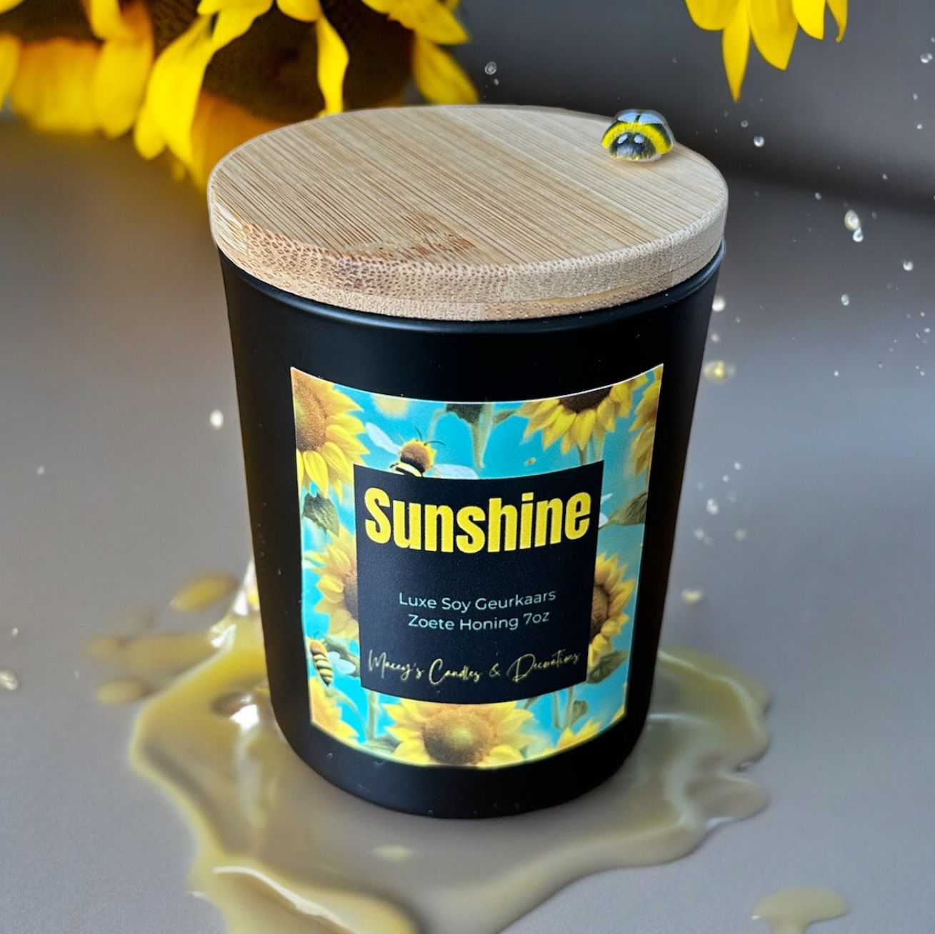 Luxe Geurkaars SunShine 7oz Zoete Honing