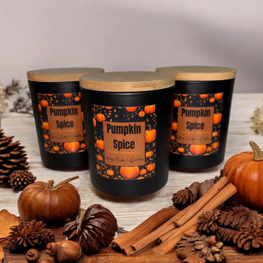 Luxe Geurkaars Pumpkin Spice 10 oz 55 branduren