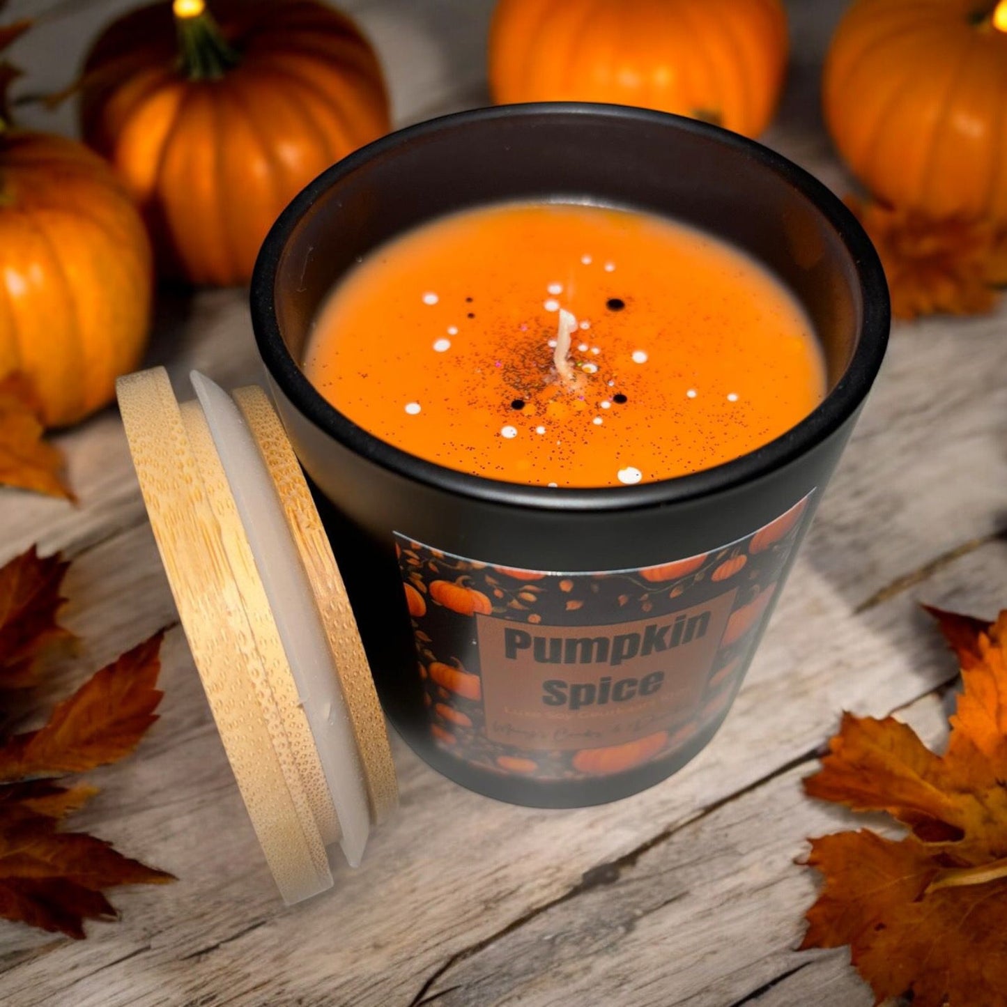 Luxe Geurkaars Pumpkin Spice 10 oz 55 branduren