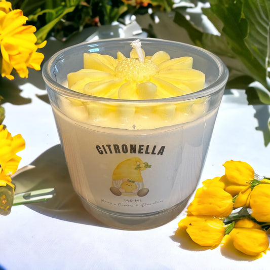 Bloemen Geurkaars Citronella 140ml