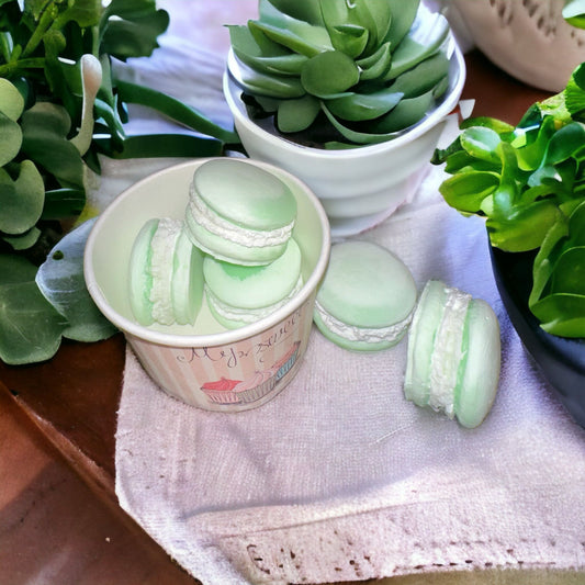 Macarons Wax Melts 5 st. Green tea