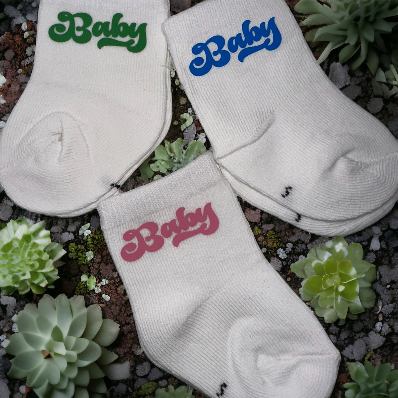 3-pack New born socks 0-3 months