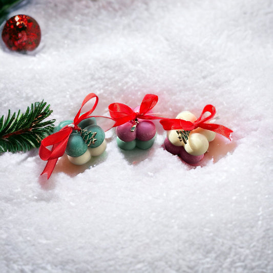 Kerst Bubble Kaarsjes 3 st.