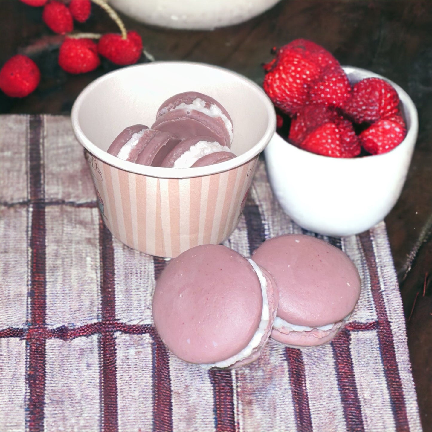 Macarons Wax Melts Chocola 5 st.