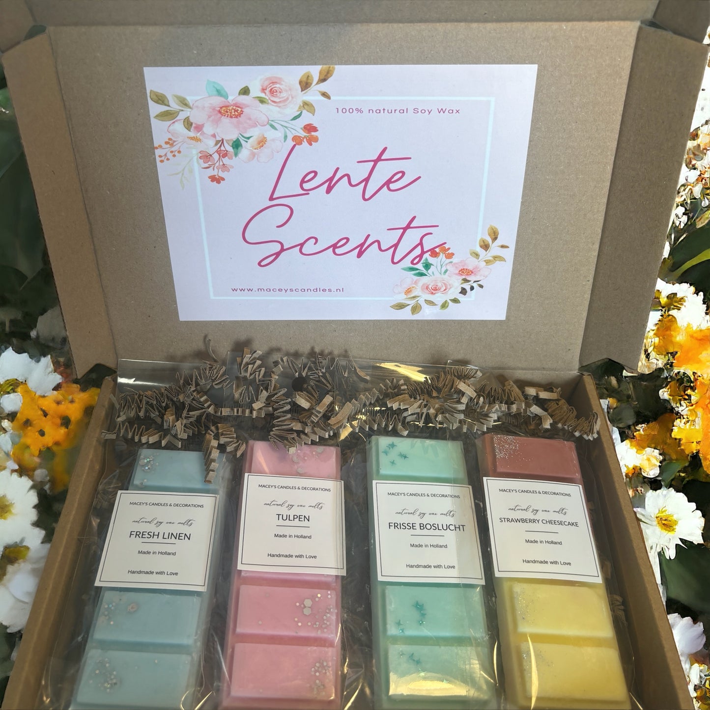 Lente Mixed Scents (Snapbar, Waxmelts)Geschenkset