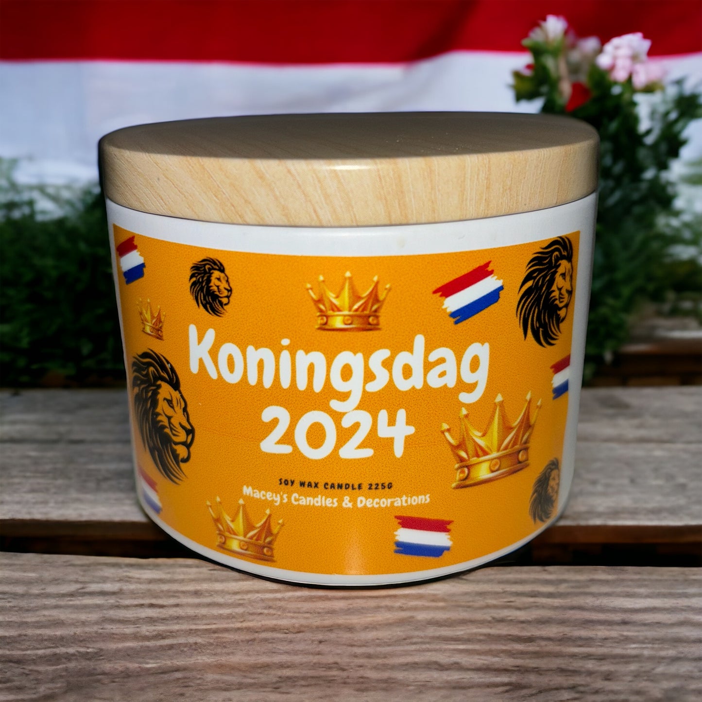 Koningsdag 2024 Zoete Mango Geurkaars 225g