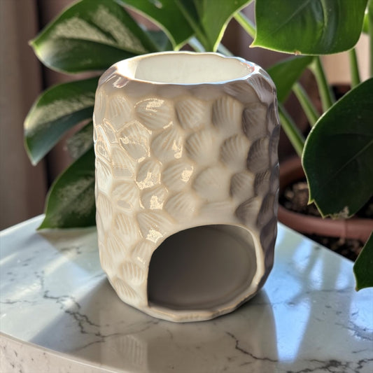 Waxbrander “Soft Ivory” – Rust & Elegantie in één | Keramisch 